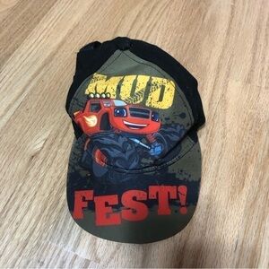 Blaze Monster Truck Hat Nickelodeon Black Red Kids Toddler Boy